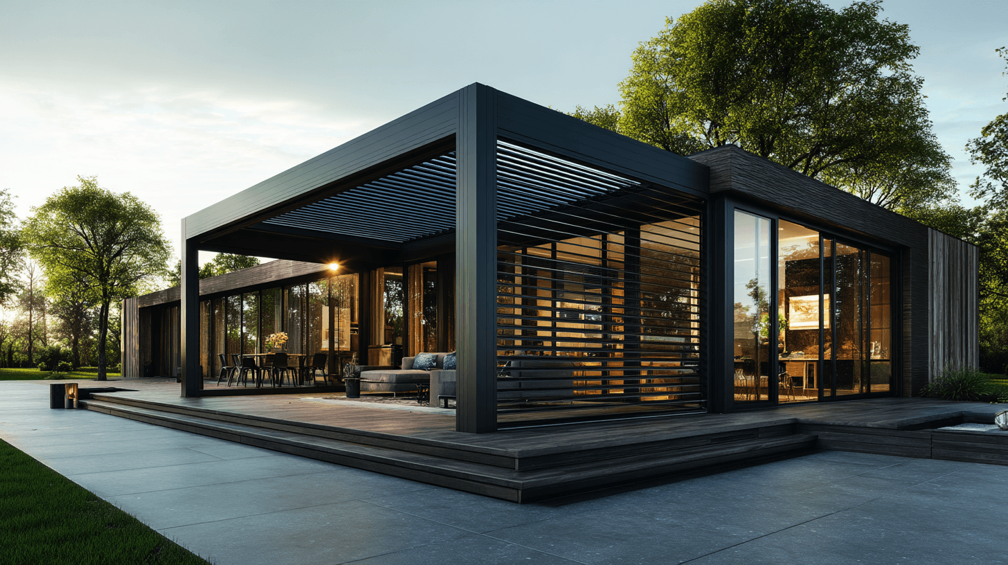 Luxa Top Zip Screen for Pergolas