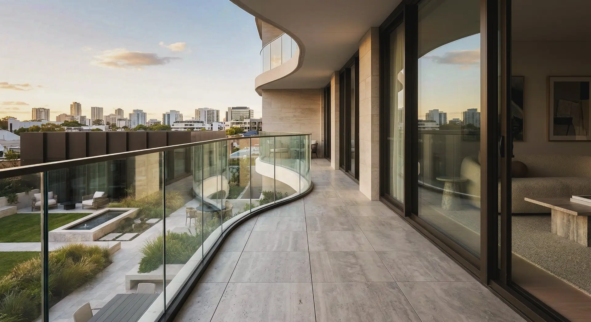 Glass Balcony Railings in Germany: Systems, Standards and Specification