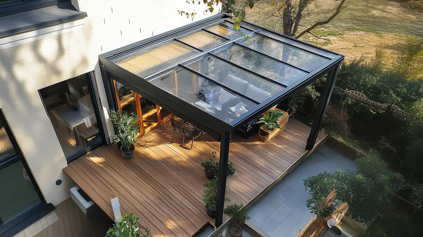 Classic Veranda — Traditional Sloped Roof Veranda | Alcodec