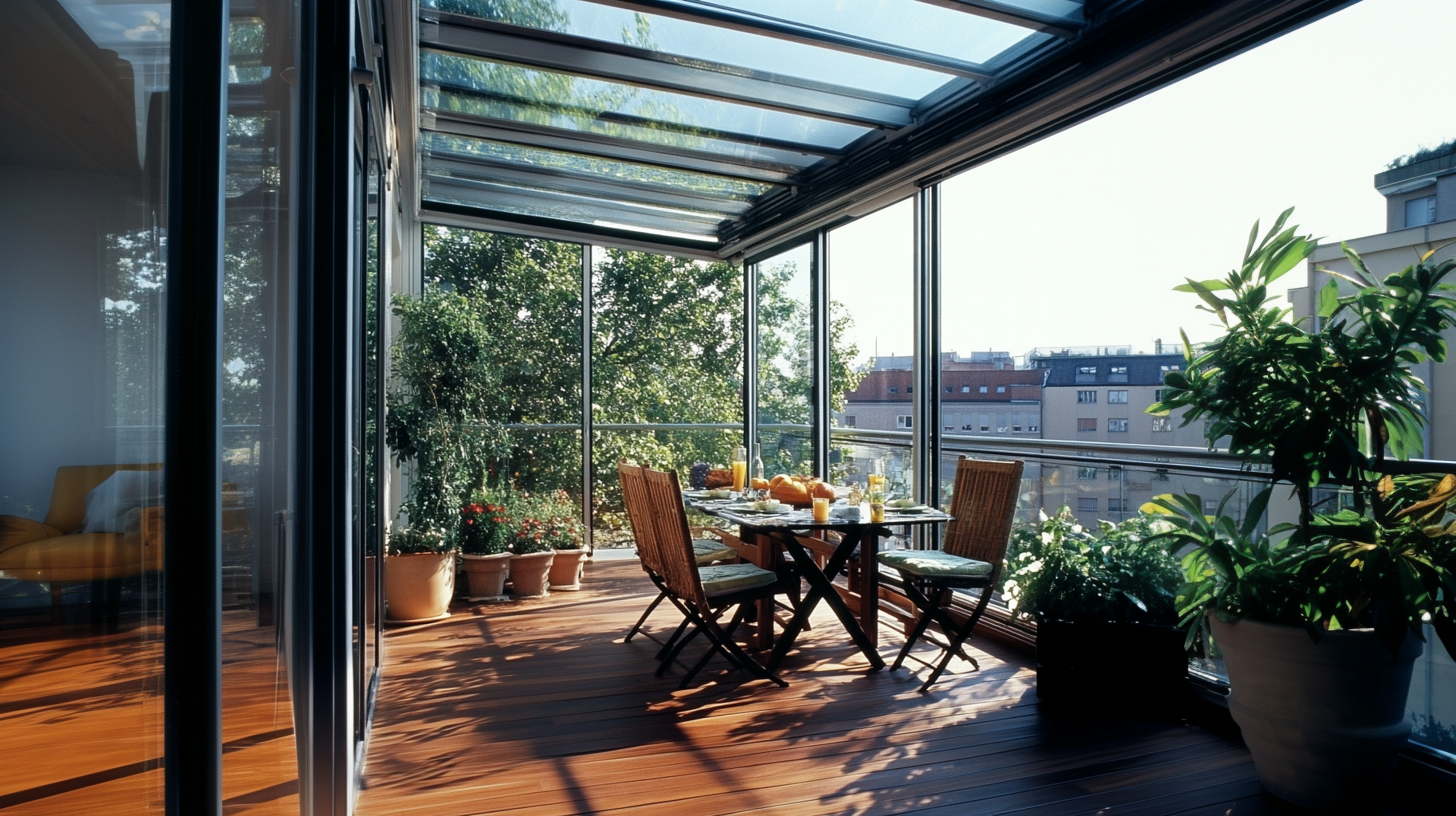LuxaWin Terrace Roof